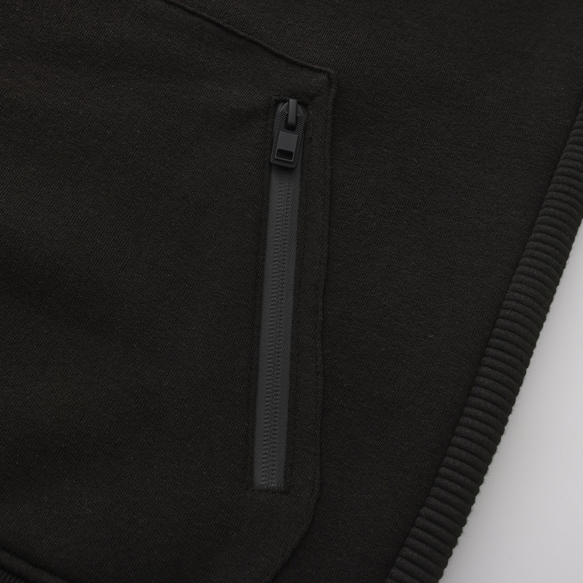 Men's Premium Zip Up Hoodie - Black