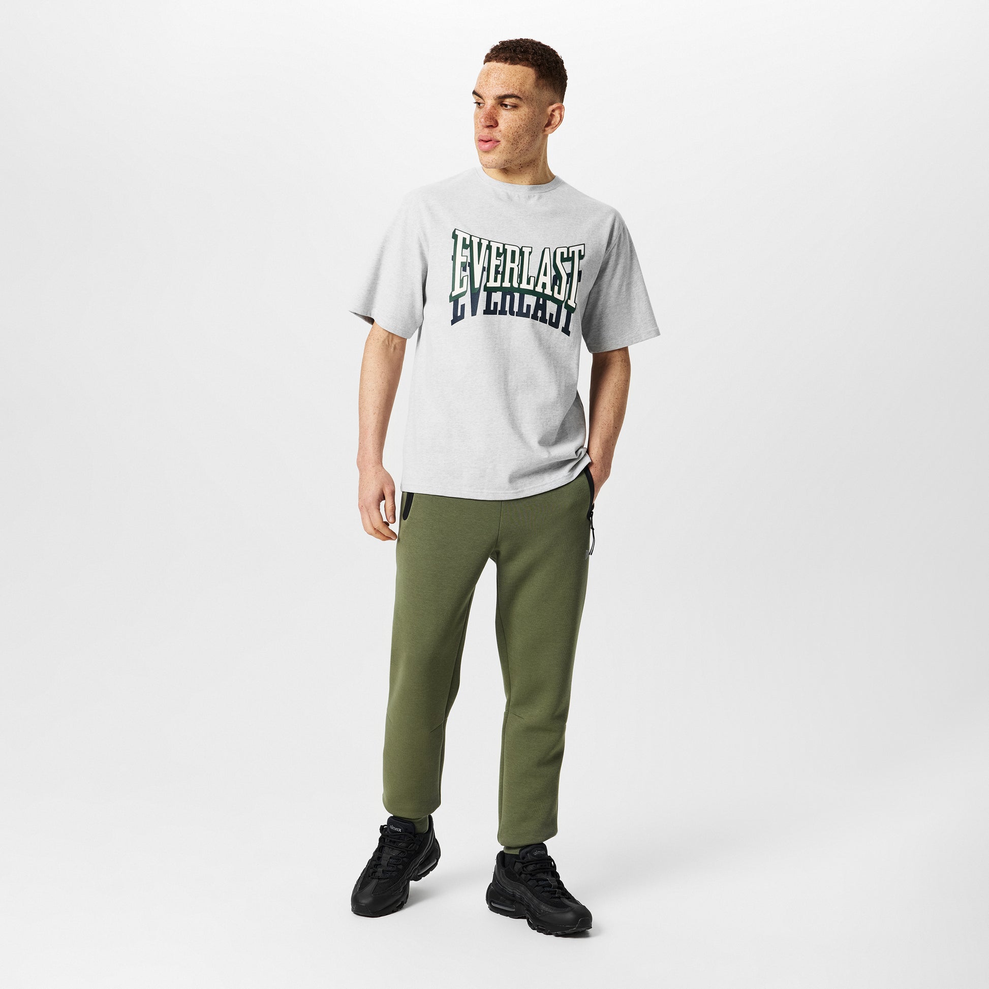 Men's Overlap T Shirt - GRYMARL