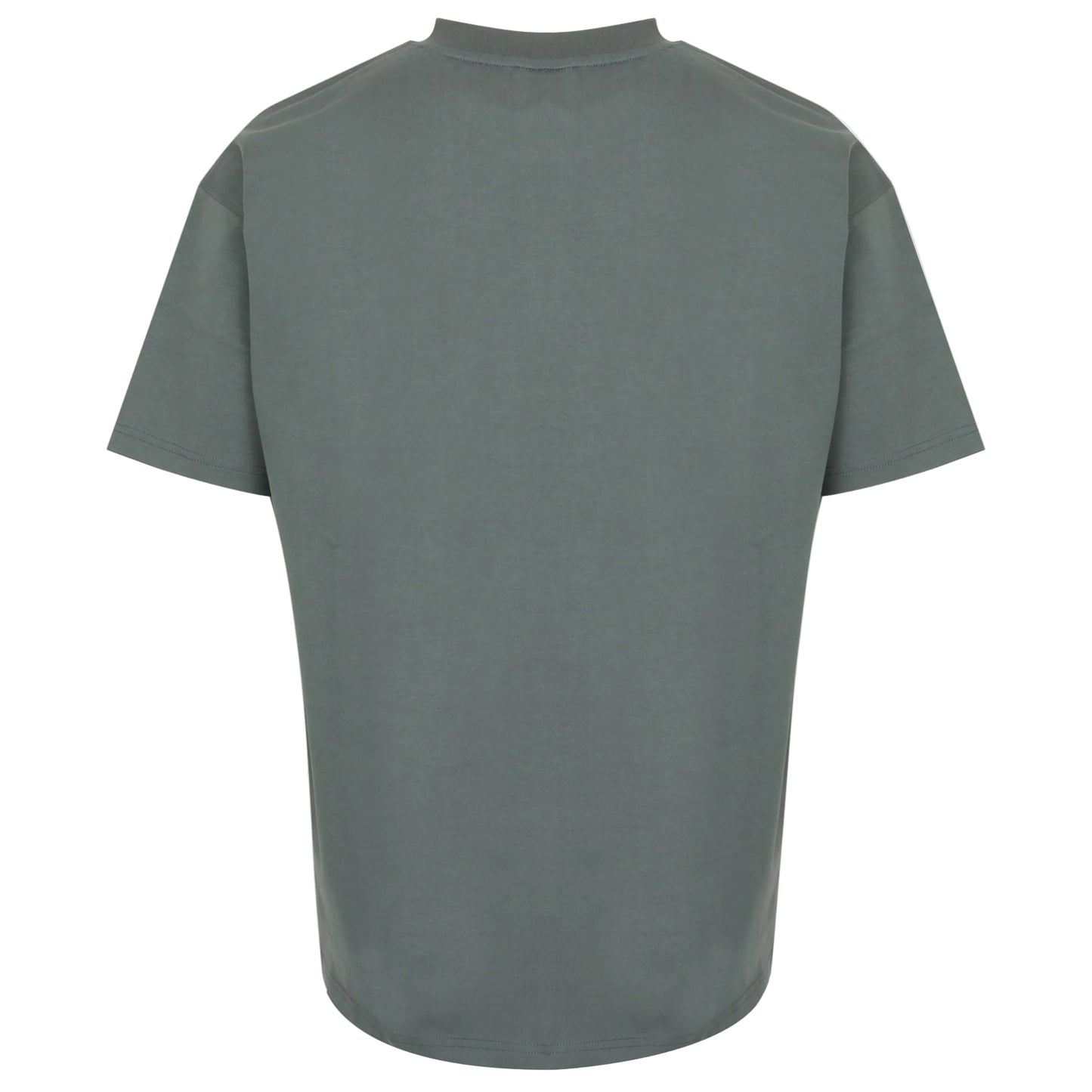 Men's Flocked Cotton Short Sleeve Crew Neck T-Shirt