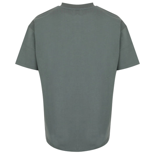 Men's Flocked Cotton Short Sleeve Crew Neck T-Shirt view 2