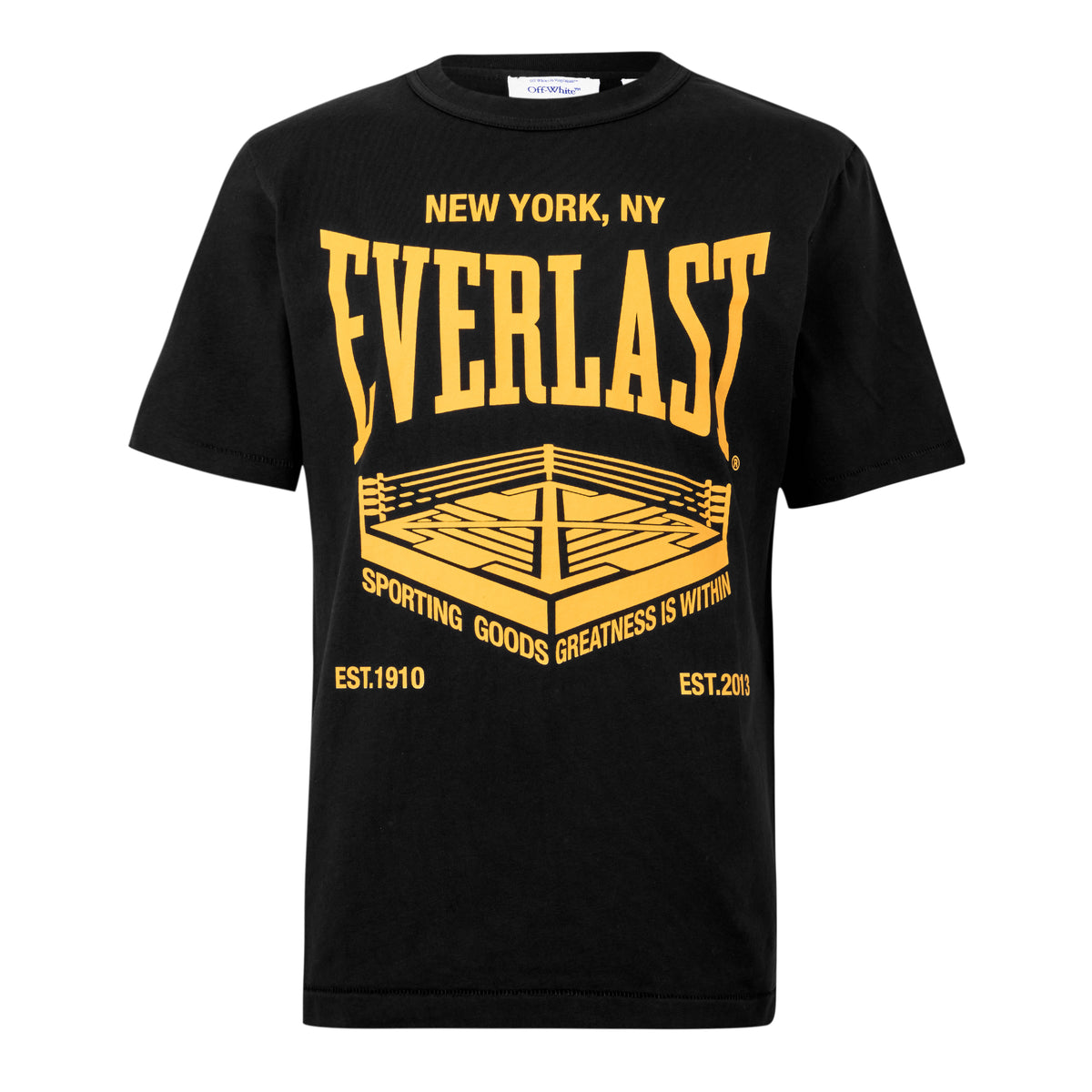 Off™ X Everlast Graphic T Shirt Black/Yellow