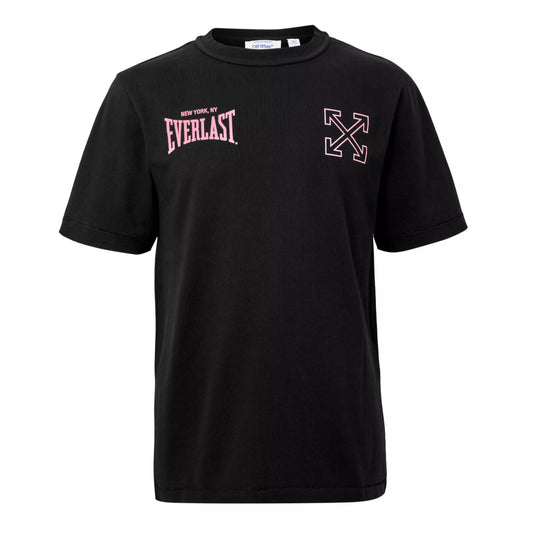 Off-White™ c/o Everlast Graphic T Shirt Black/Pink view 2
