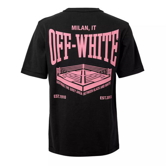 Off-White™ c/o Everlast Graphic T Shirt Black/Pink view 1