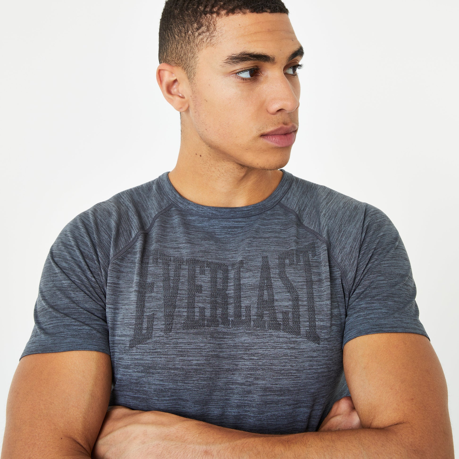 Men's Seamless Everlast Logo Tee - Everlast
