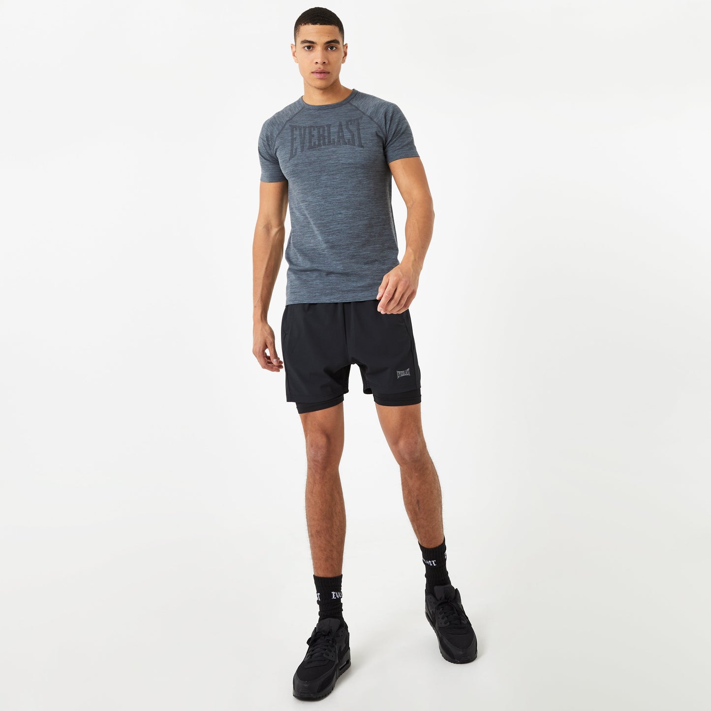 Men's Seamless Everlast Logo Tee - Everlast