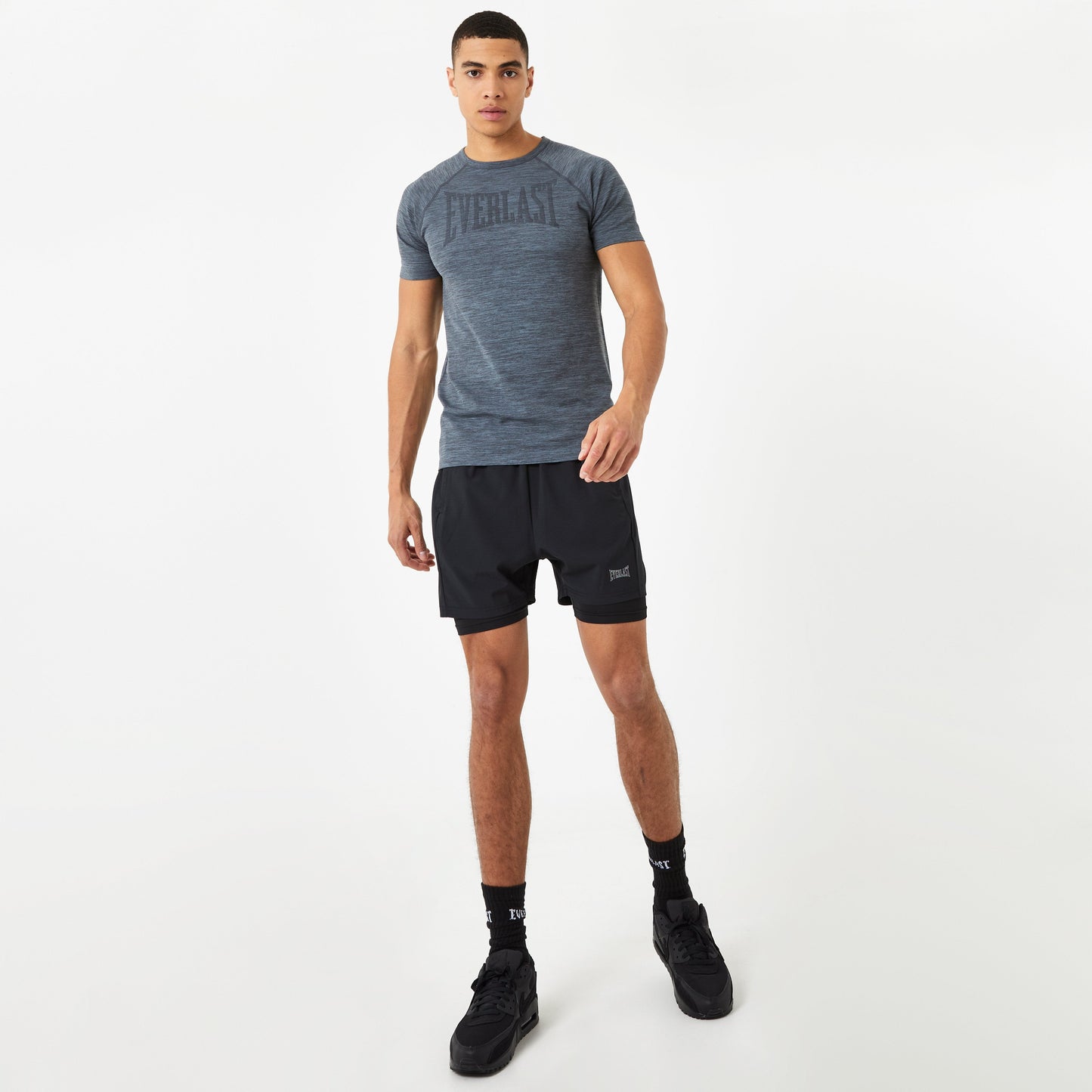 Men's Seamless Everlast Logo Tee - Everlast