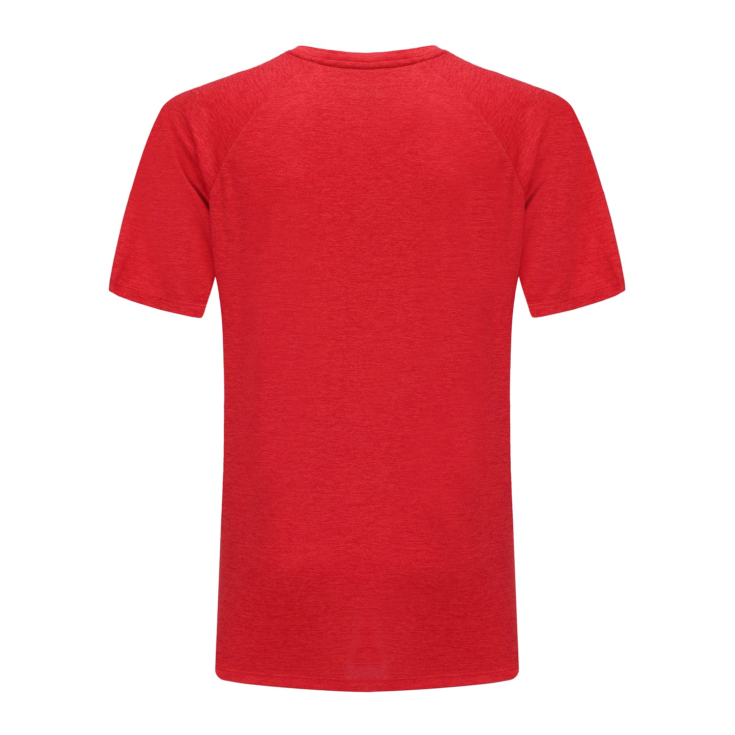 Flex EverDri Short Sleeve Performance Gym Top - Red