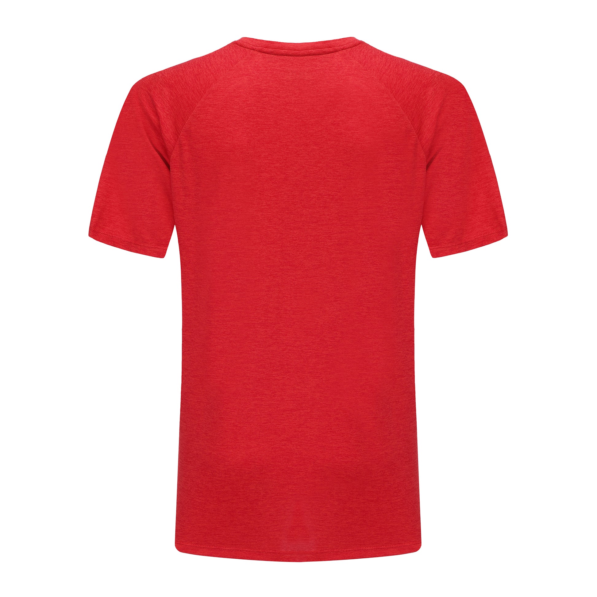 Flex EverDri Short Sleeve Performance Gym Top - Red