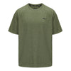 Flex EverDri Short Sleeve Performance Gym Top - Khaki
