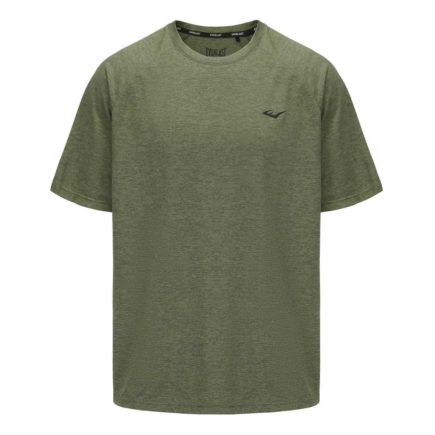Flex EverDri Short Sleeve Performance Gym Top - Khaki