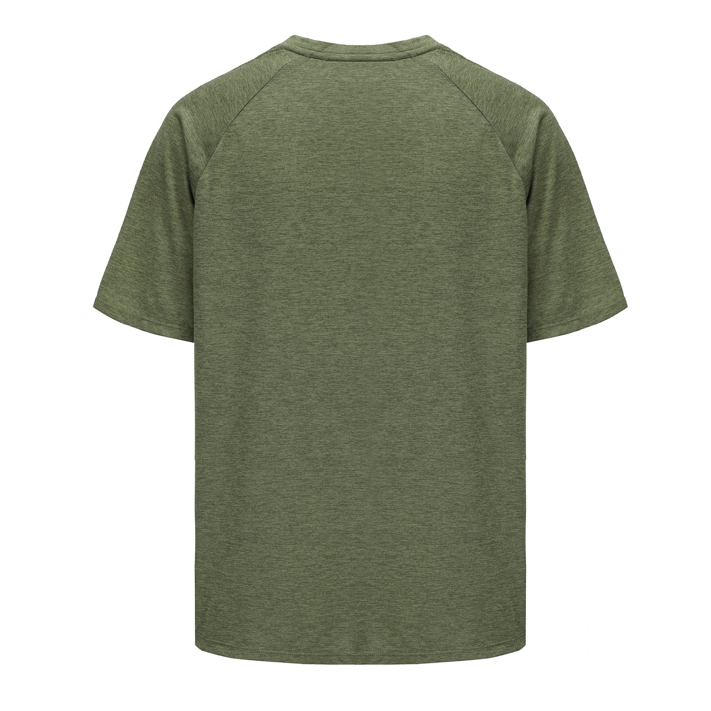 Flex EverDri Short Sleeve Performance Gym Top - Khaki