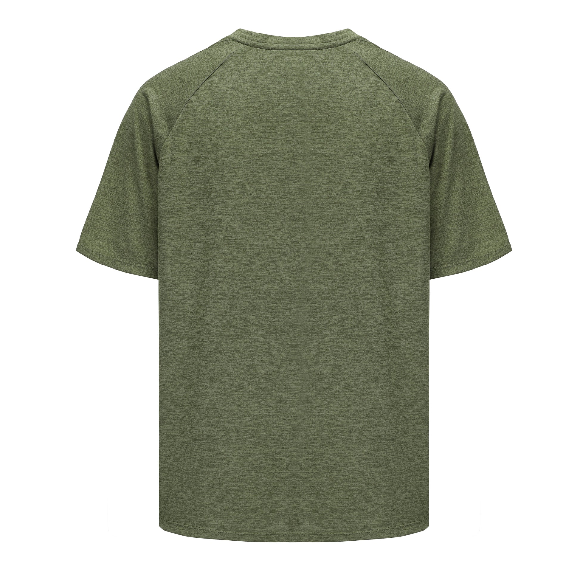 Flex EverDri Short Sleeve Performance Gym Top - Khaki