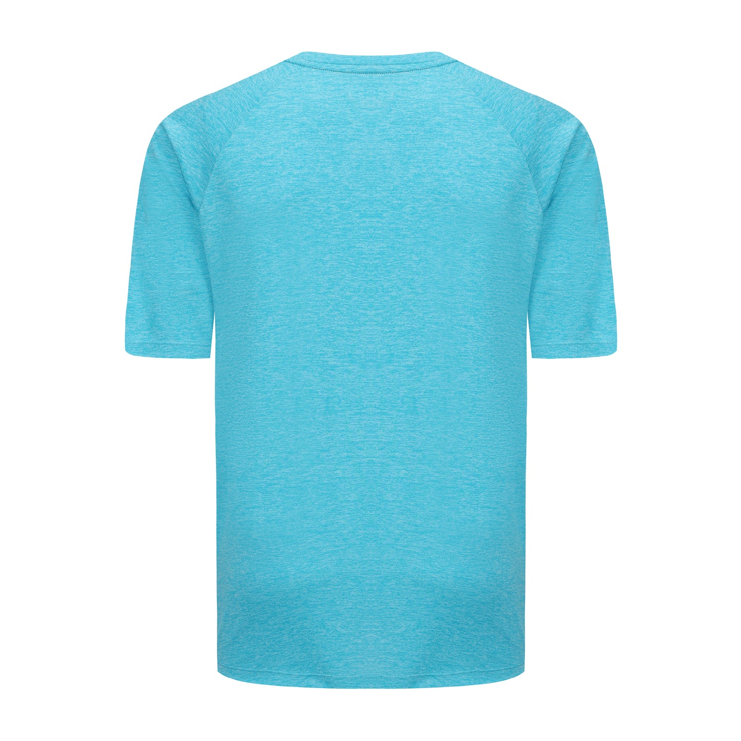 Flex EverDri Short Sleeve Performance Gym Top - Cyan Blue