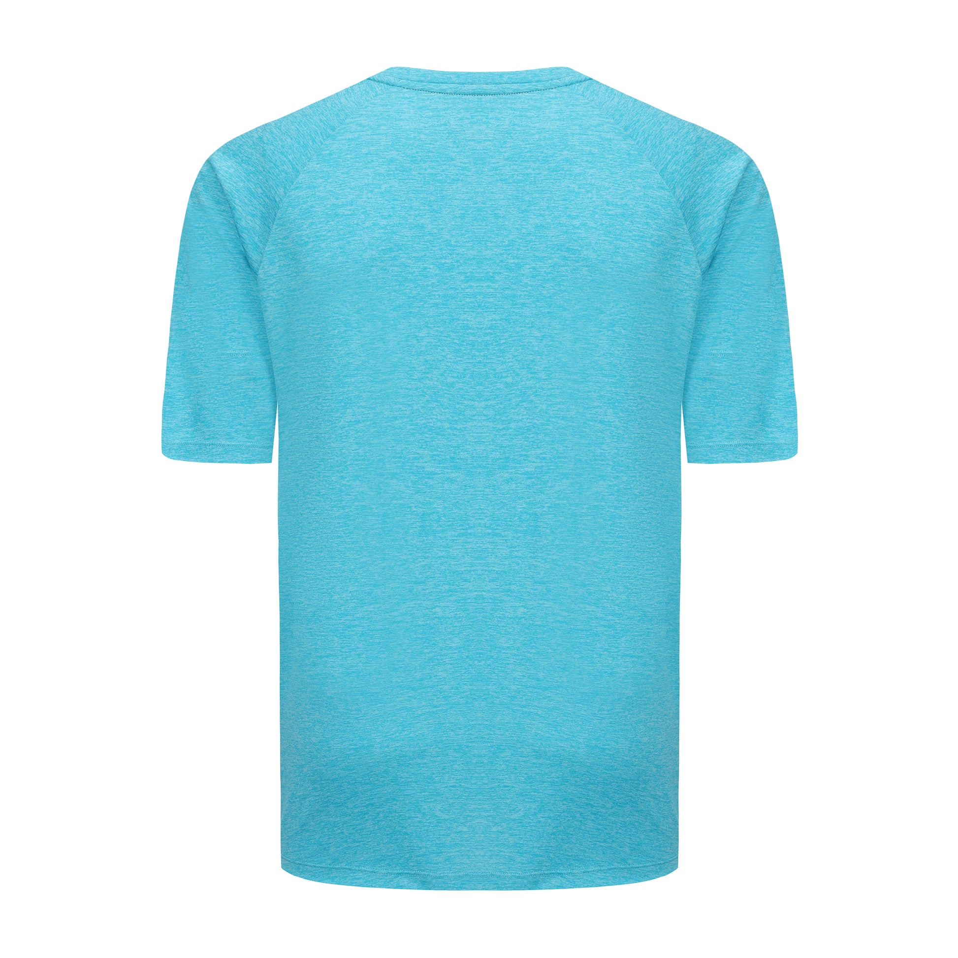 Flex EverDri Short Sleeve Performance Gym Top - Cyan Blue