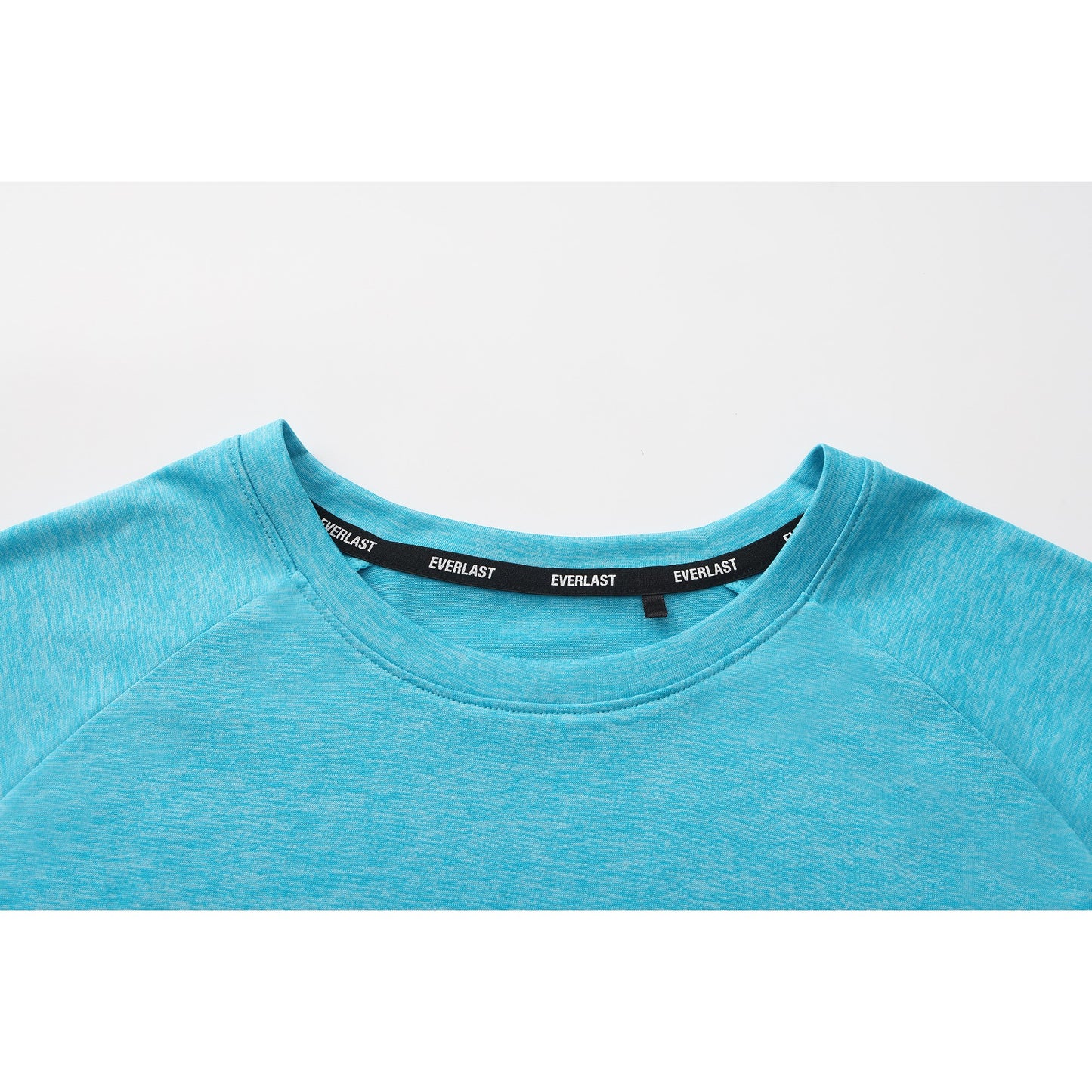 Flex EverDri Short Sleeve Performance Gym Top - Cyan Blue