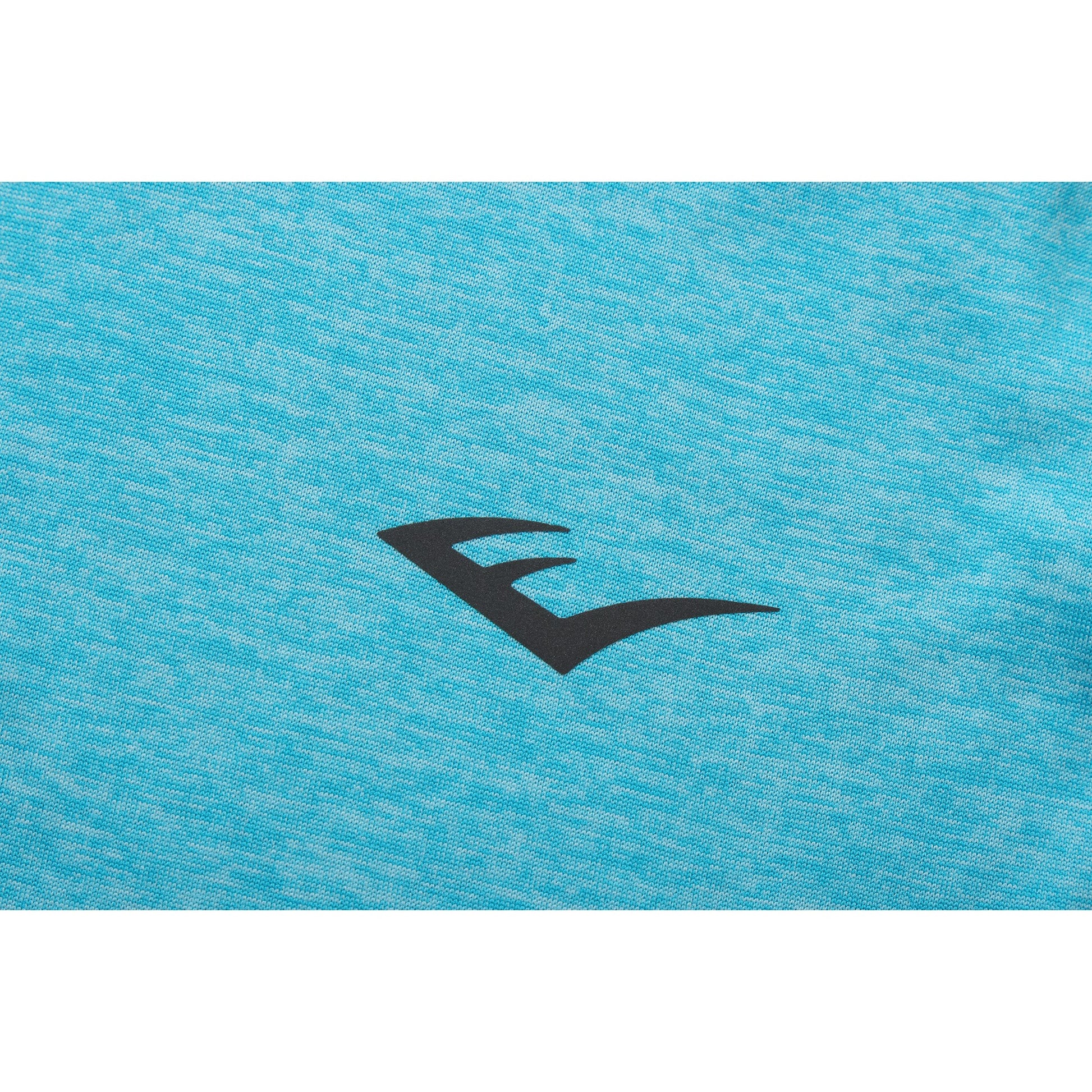 Flex EverDri Short Sleeve Performance Gym Top - Cyan Blue