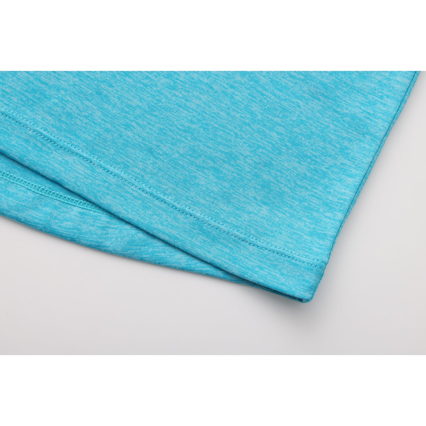 Flex EverDri Short Sleeve Performance Gym Top - Cyan Blue