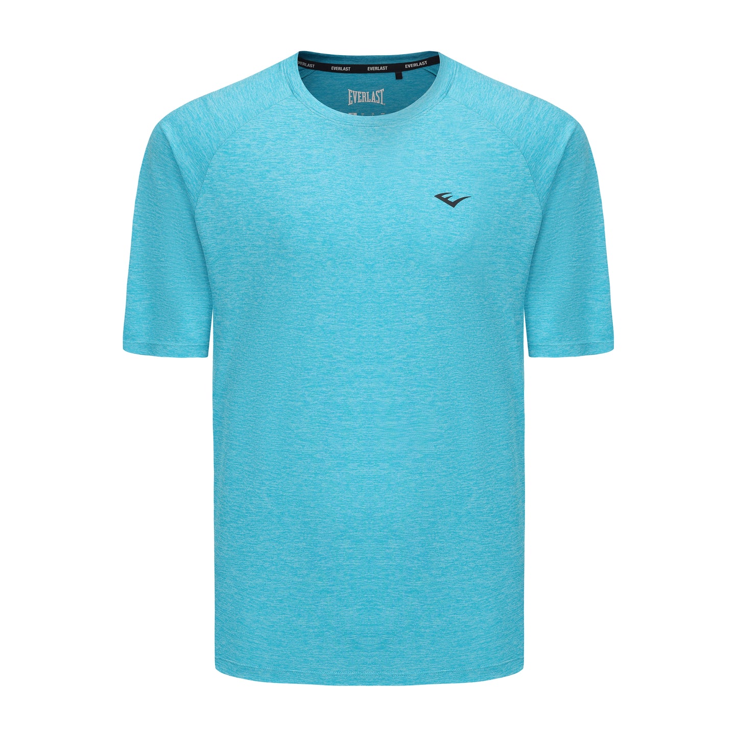 Flex EverDri Short Sleeve Performance Gym Top - Cyan Blue