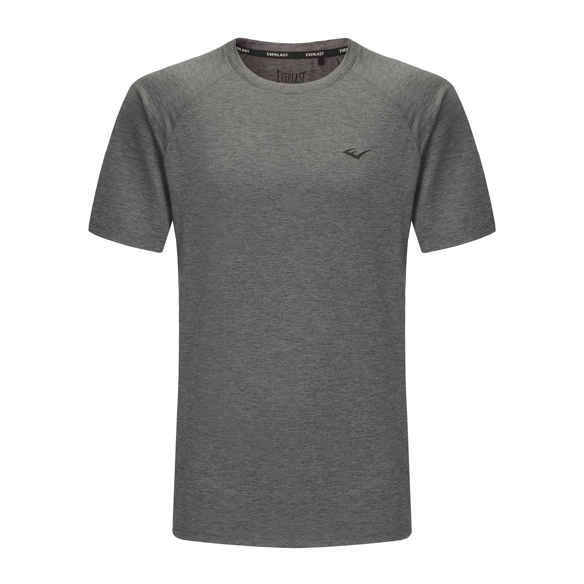 Flex EverDri Short Sleeve Performance Gym Top - Charcoal