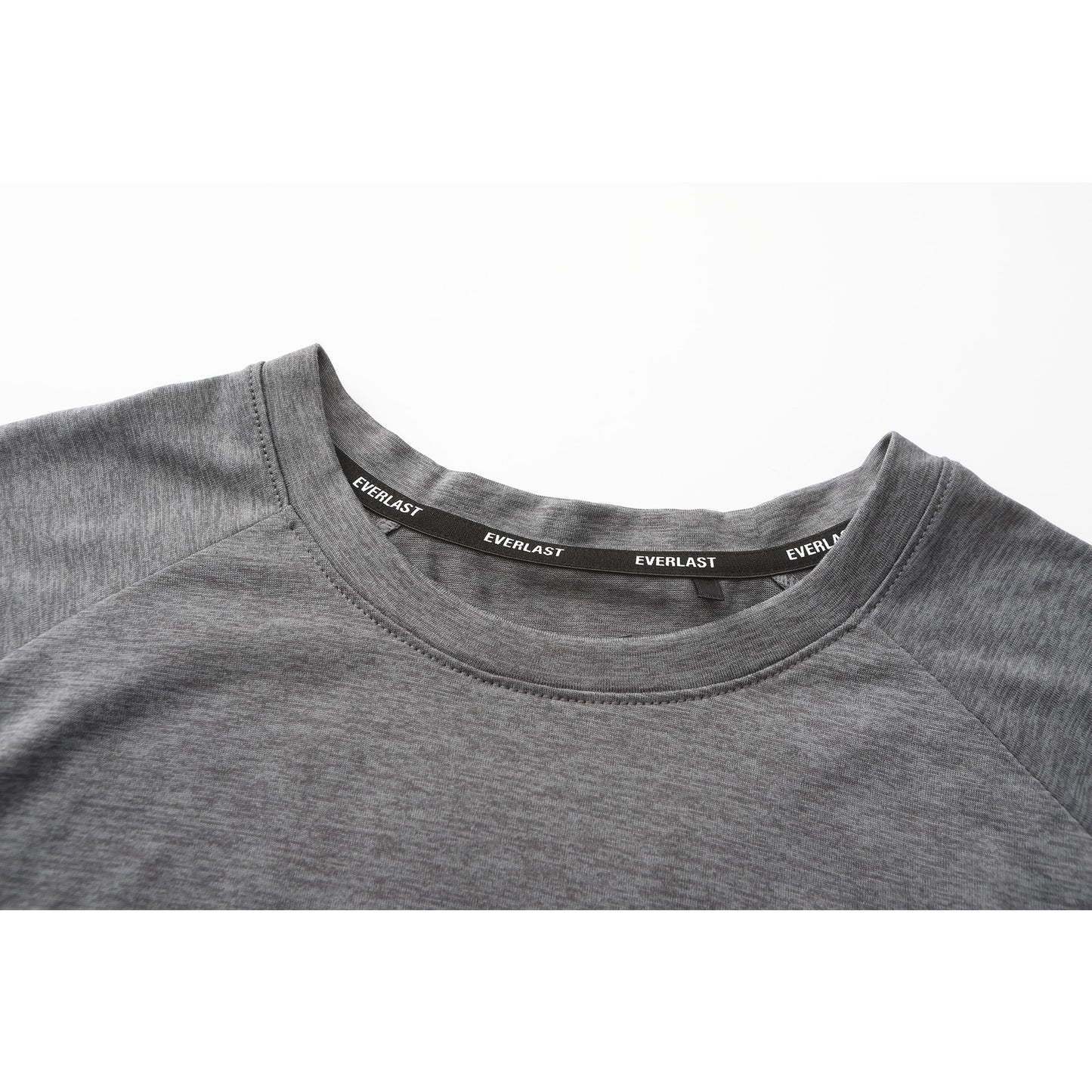 Flex EverDri Short Sleeve Performance Gym Top - Charcoal