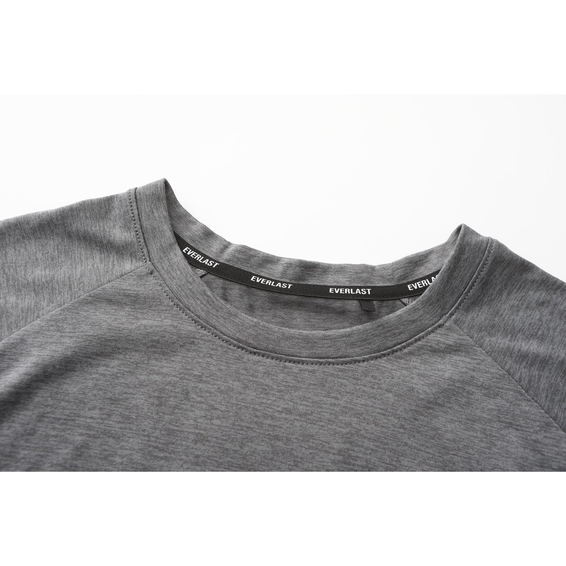 Flex EverDri Short Sleeve Performance Gym Top - Charcoal