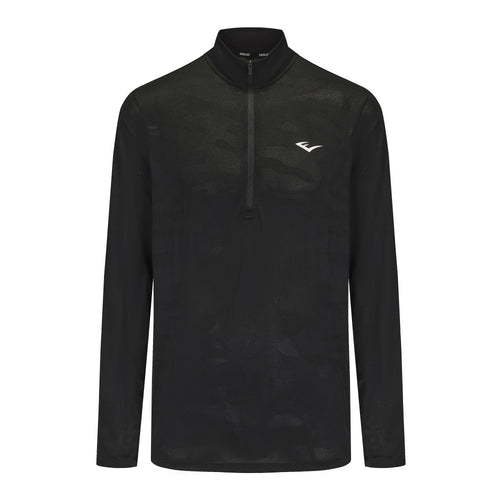 Men's Flex 1/4 Zip Top - BLACK