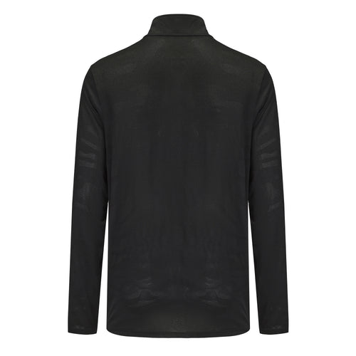 Men's Flex 1/4 Zip Top - BLACK