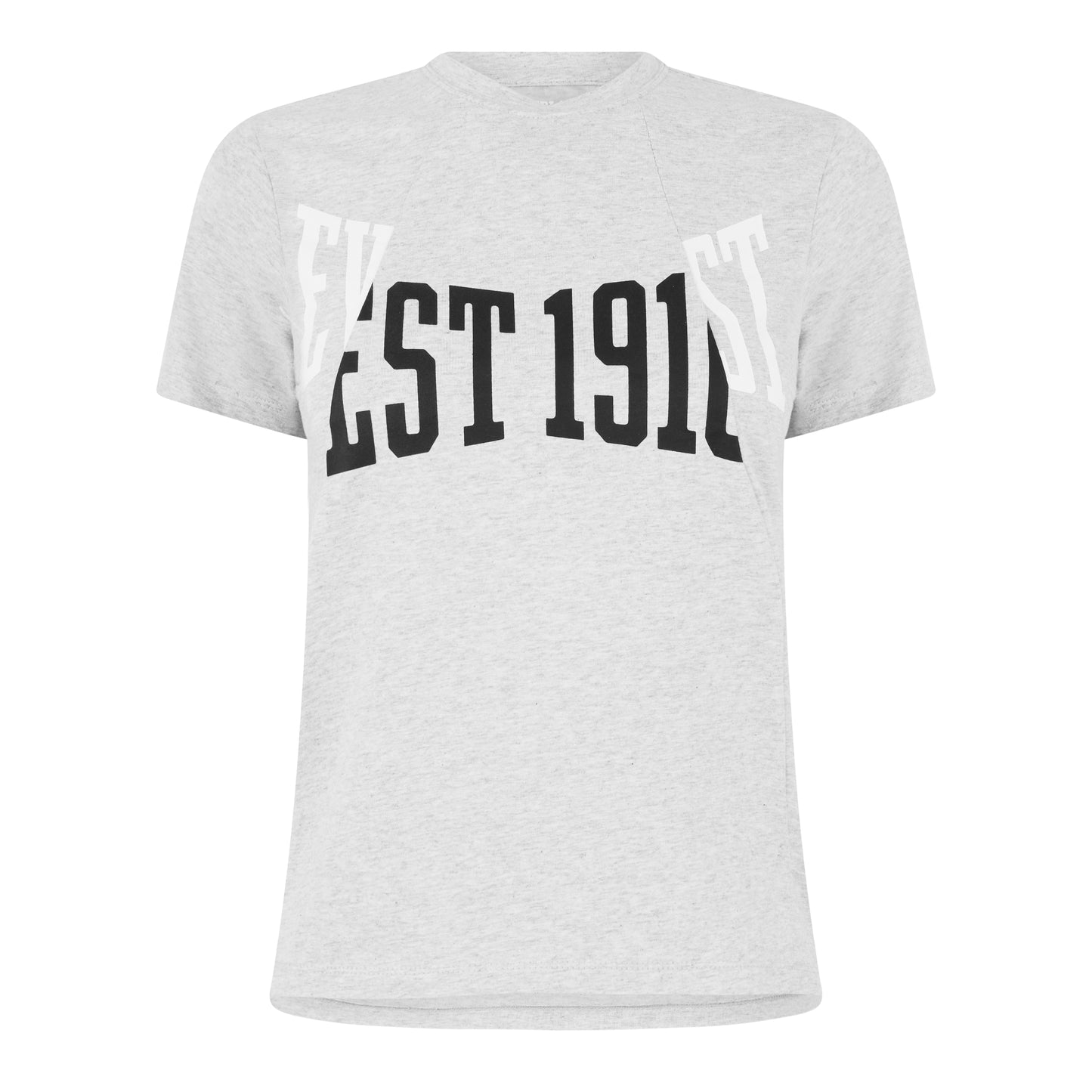 Womens Spliced Slim T Shirt Gray