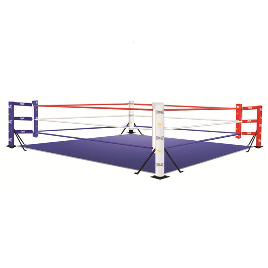 Floor Level Full Size Custom Boxing Ring view 1
