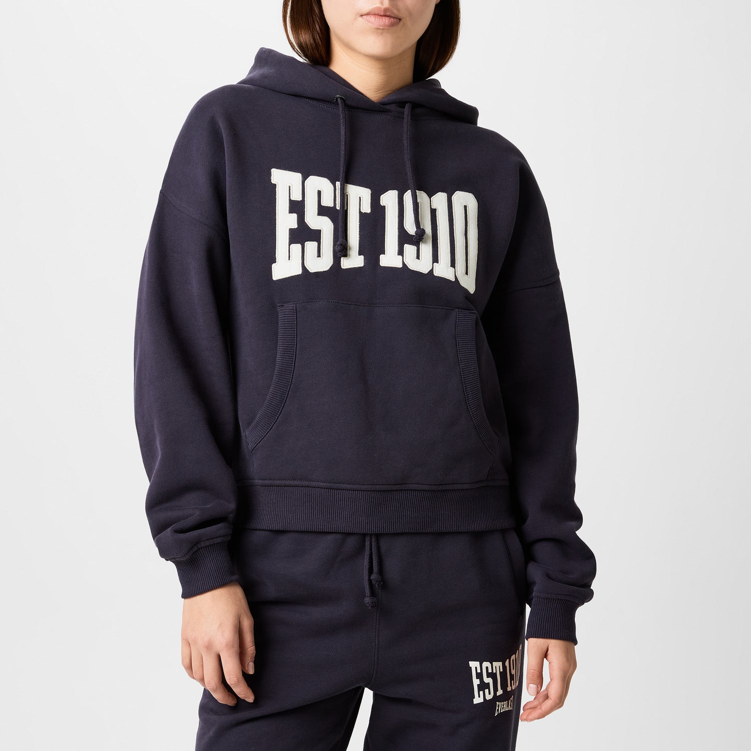 Womens Navy EST 1910 Hoodie