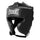 Elite Pro Leather Headgear with Cheek Black