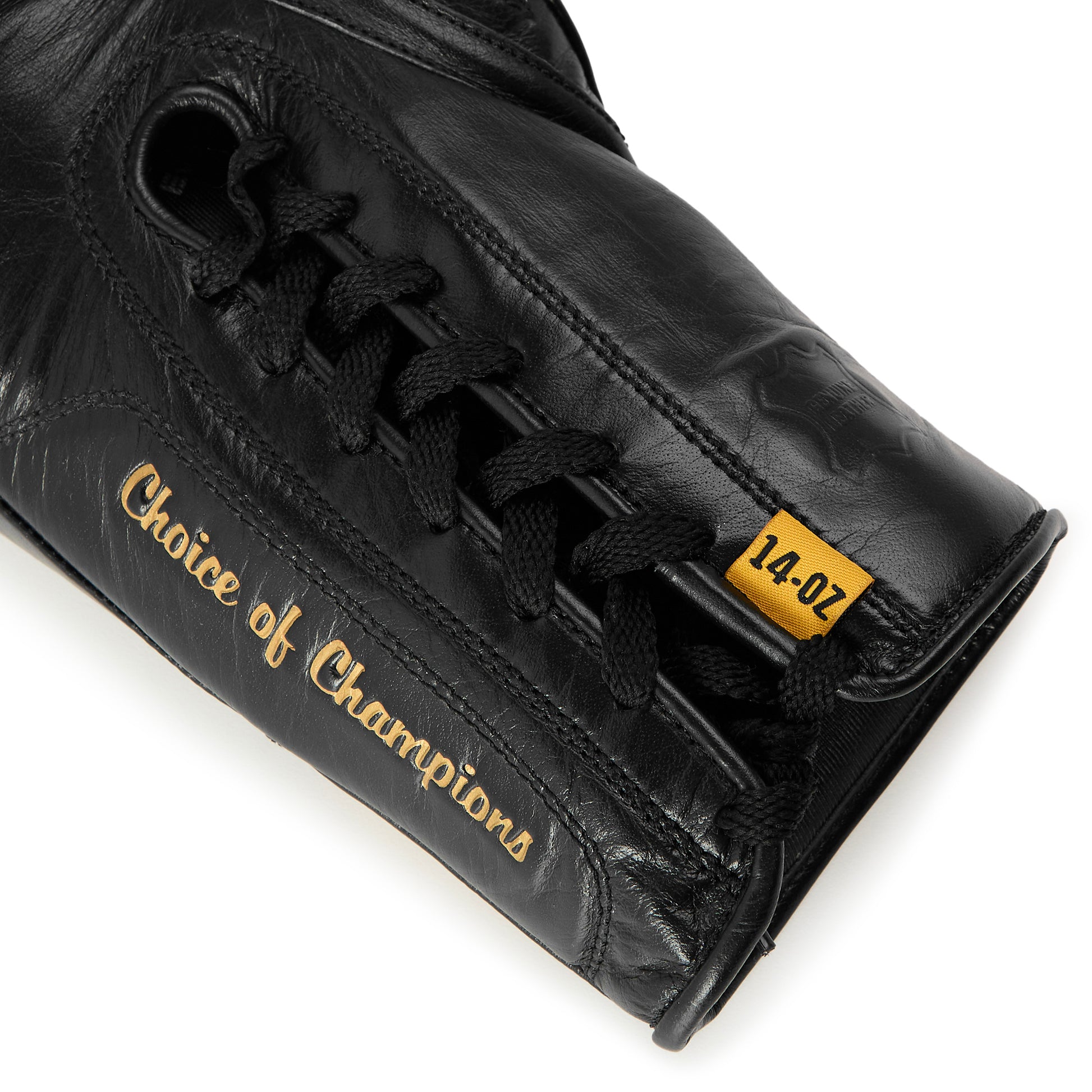 1910 Pro Laced Training Boxing Gloves Black