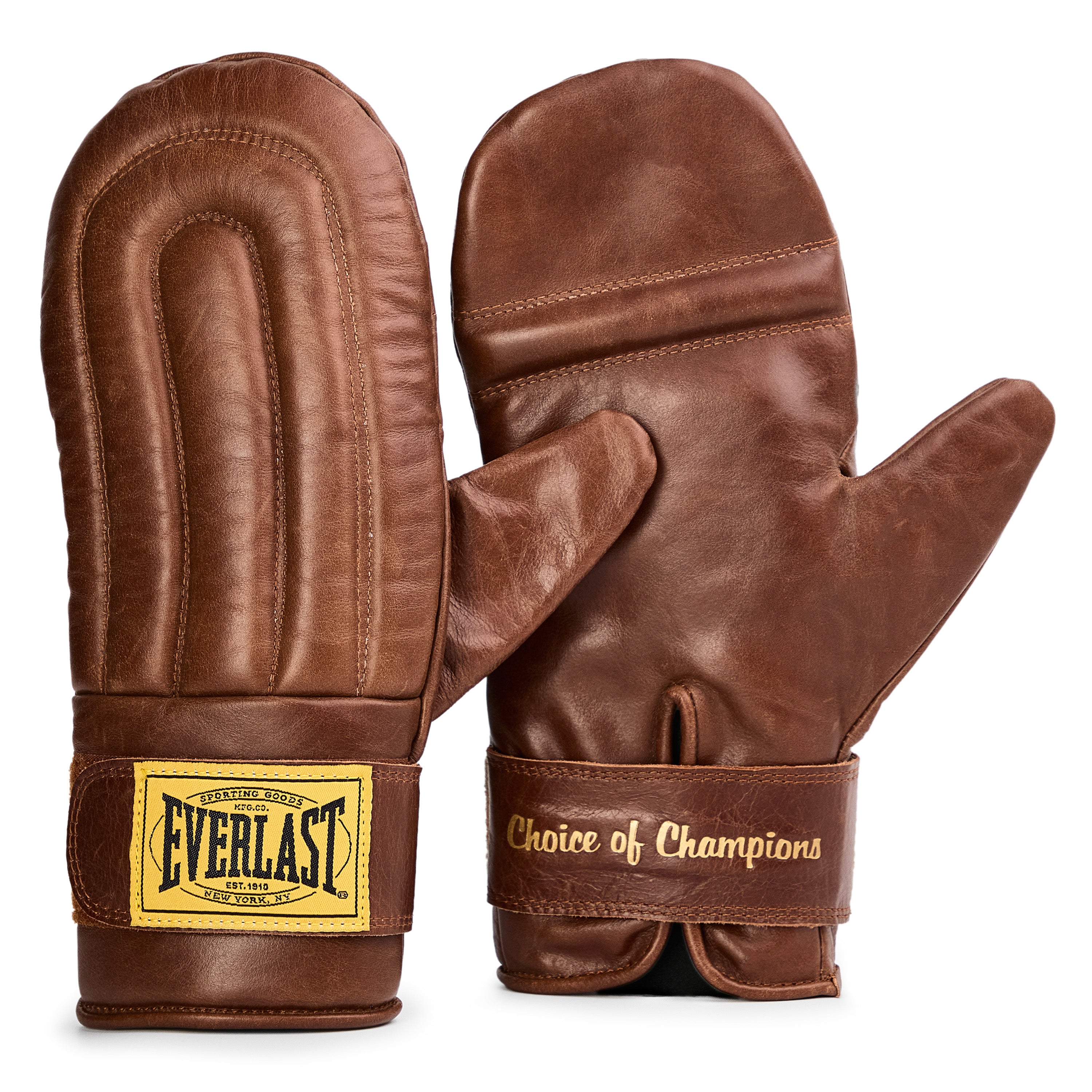 1910 Pro Leather Bag Mitts – Everlast