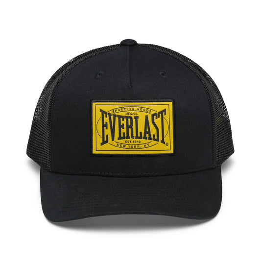 1910 Mesh Snapback Cap Black/Yellow view 2