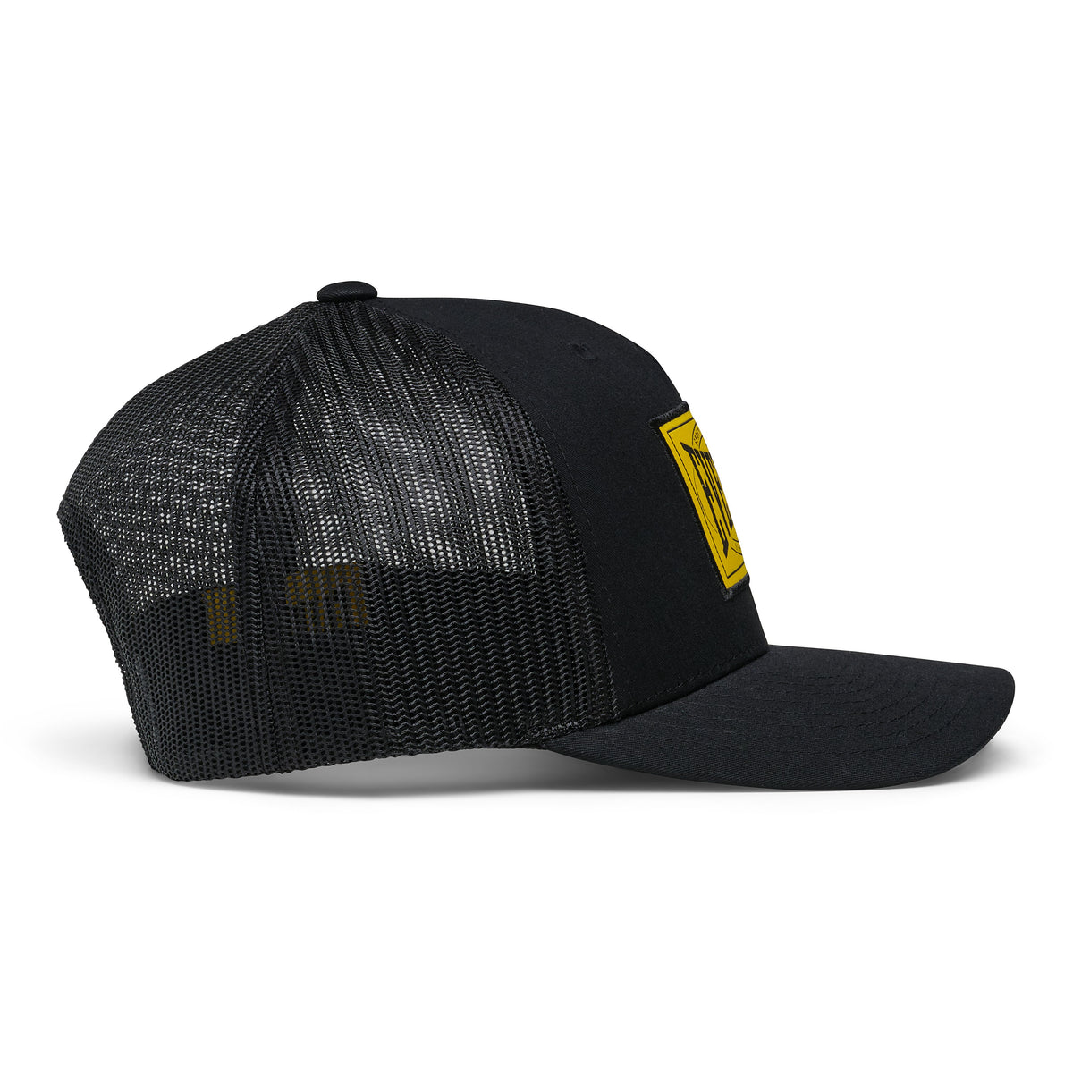 1910 Mesh Snapback Cap Black/Yellow