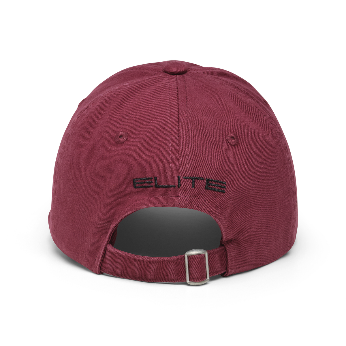 Elite Adjustable Fit Cap Burgundy/Black