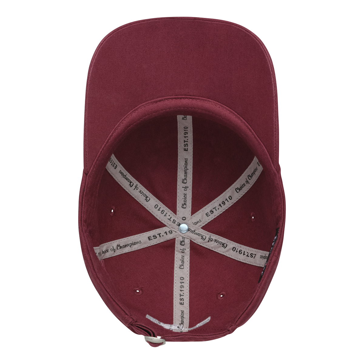 Elite Adjustable Fit Cap Burgundy/Black