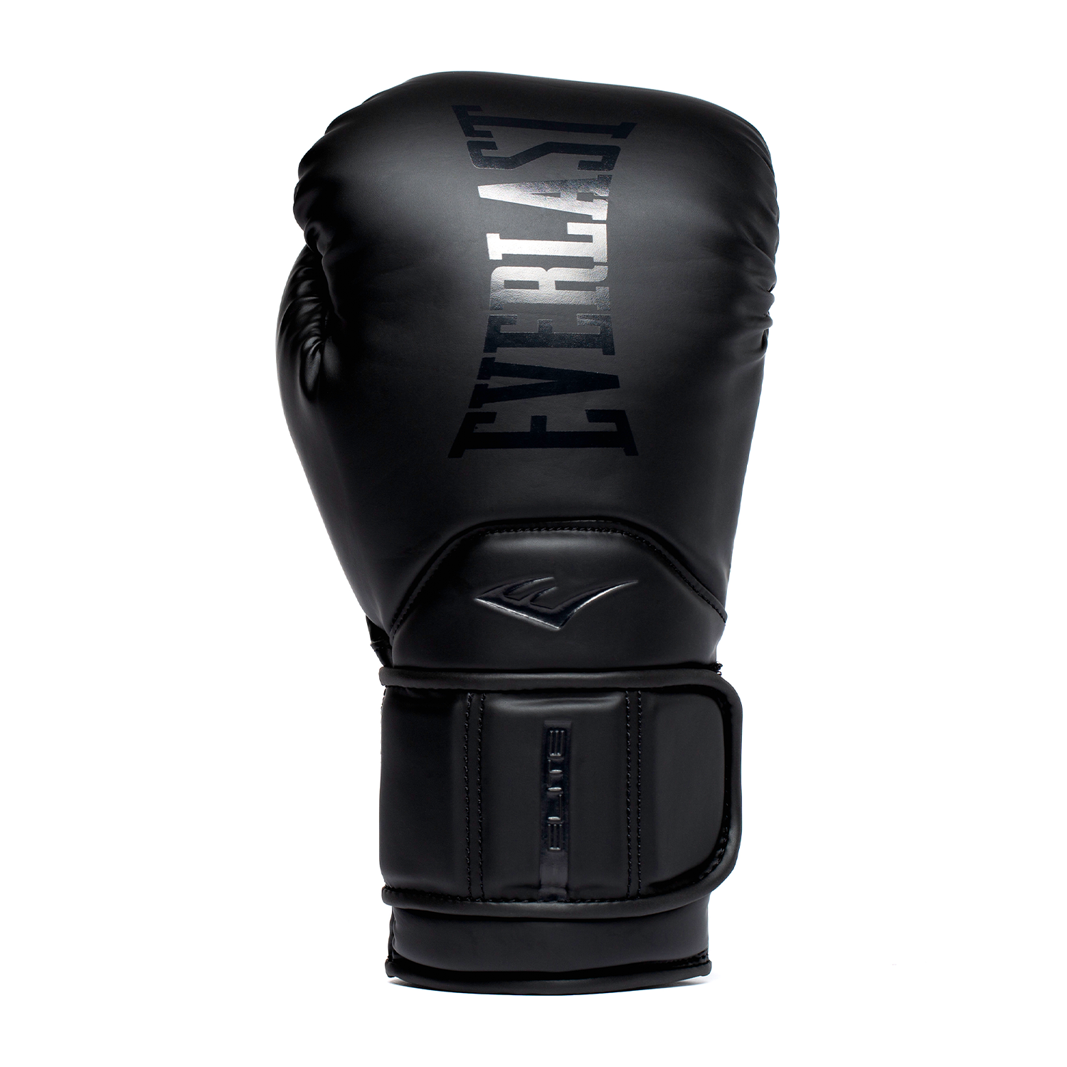 Elite 2 Hook and Loop Pro Boxing Gloves Black
