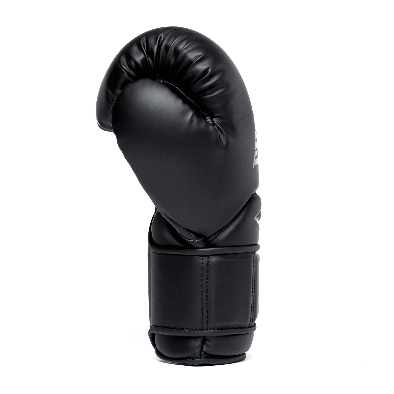 Elite 2 Hook and Loop Pro Boxing Gloves Black