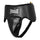 Elite Pro Leather Hook & Loop Groin Protector Black