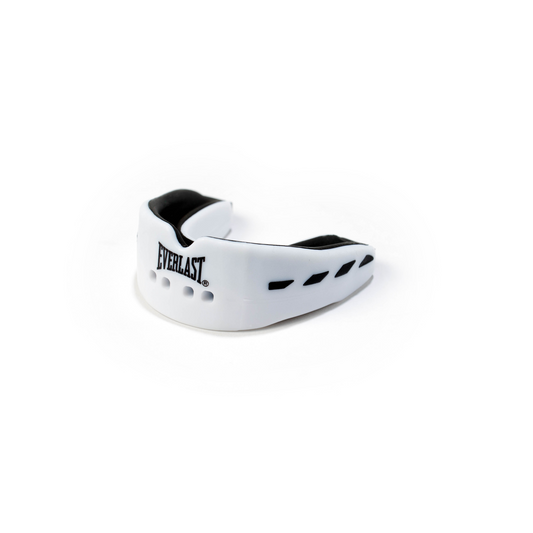 White/Black Everlast Triple Mouthguard view 2
