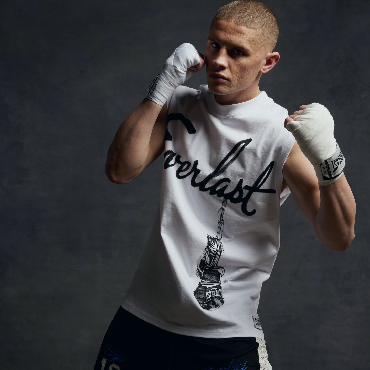 Men's Graphic Gloves Box Vest Tank Top