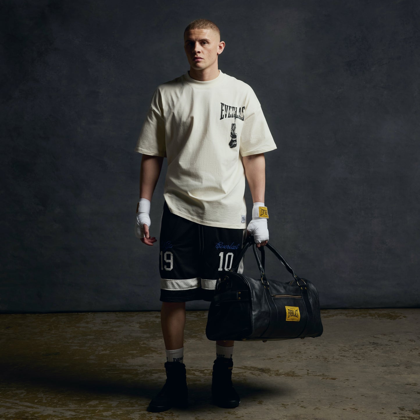 Men's Gloves Graphic Oversize T-Shirt