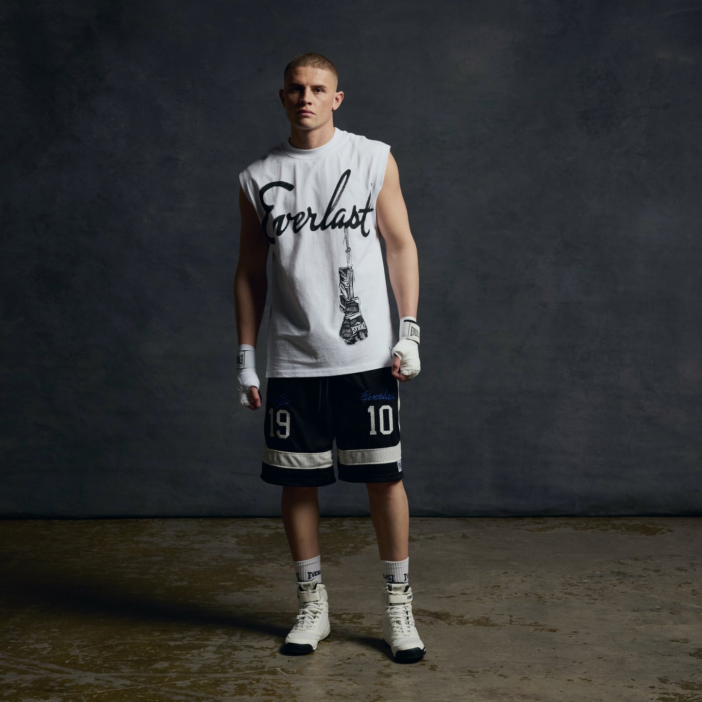 Men's Graphic Gloves Box Vest Tank Top
