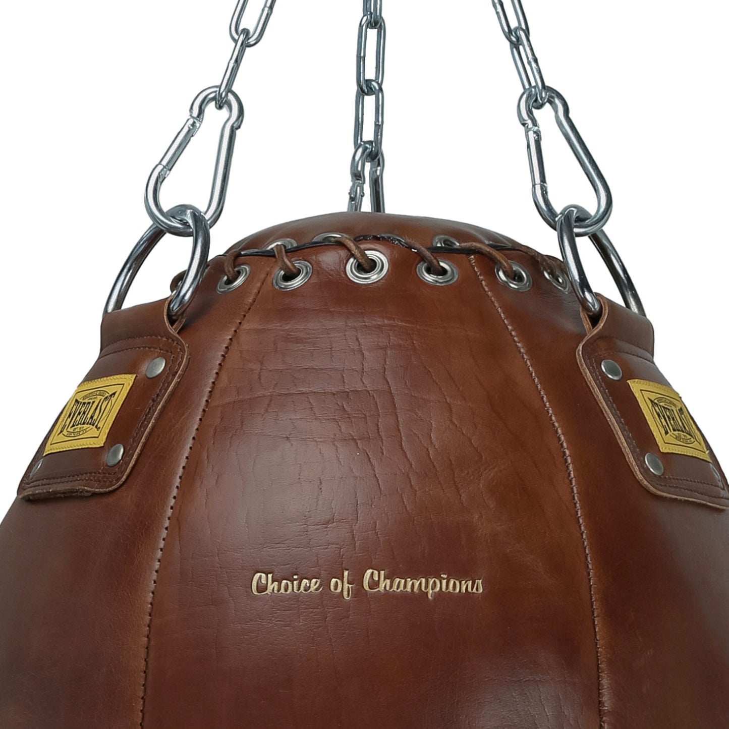 1910 Pro Leather Body Shot Punching Bag Brown