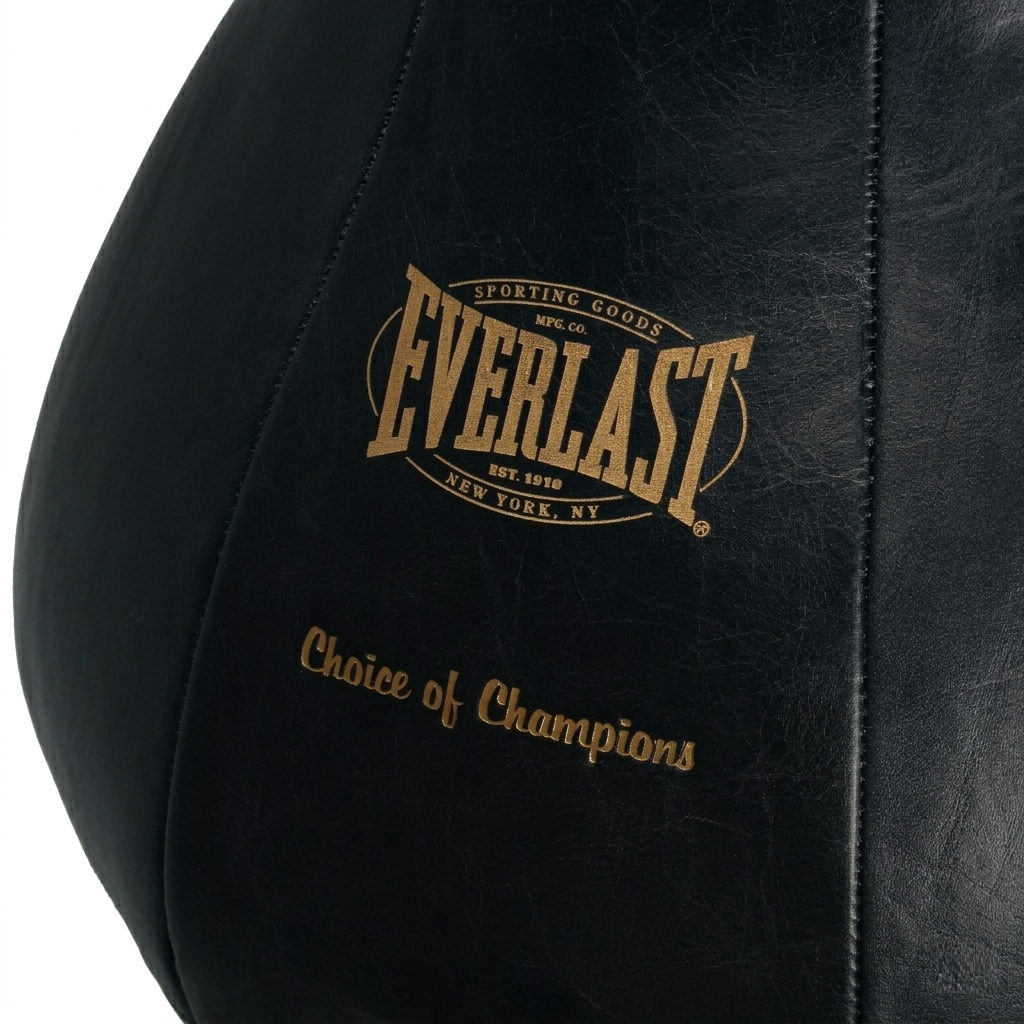 1910 Pro Leather Tear Drop Maize Punching Bag Black