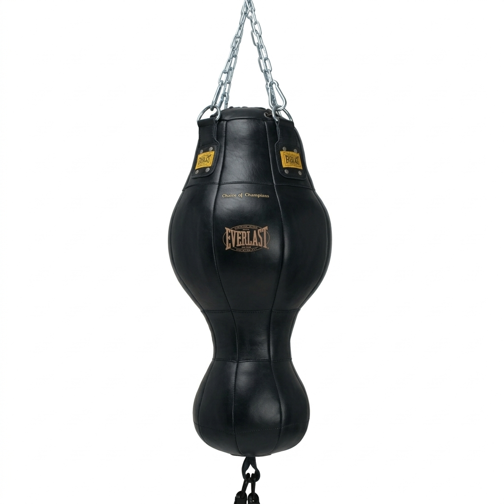 1910 Pro Leather 3 in 1 Punching Bag Black