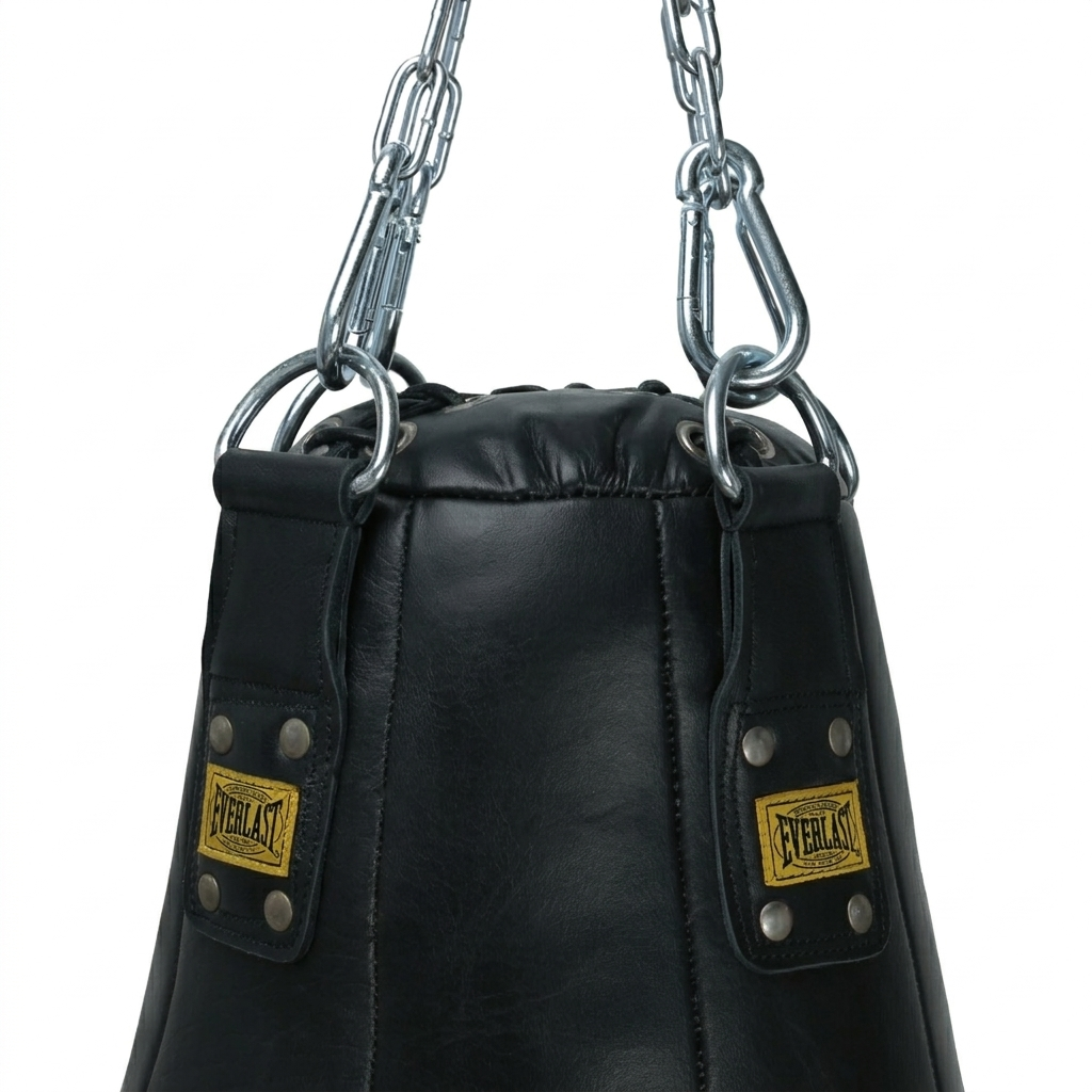 1910 Pro Leather Tear Drop Maize Punching Bag Black