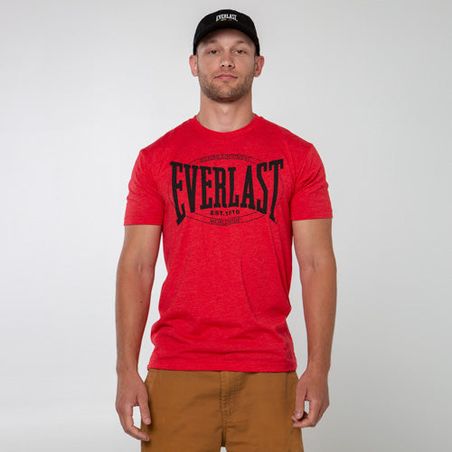 RED/BLK Mens Authentic Vintage T-Shirt