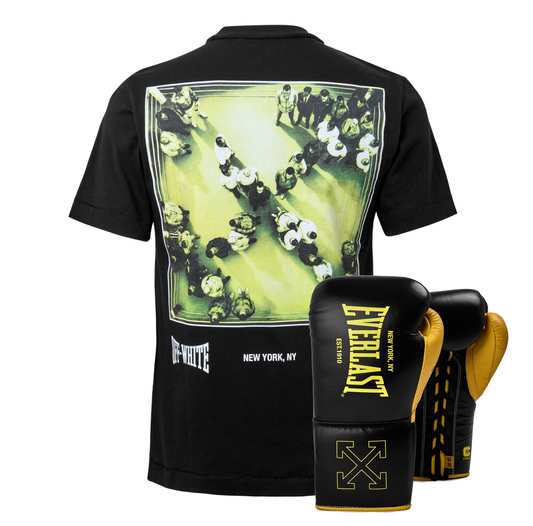 Off-White™ c/o Everlast Graphic T Shirt and 16oz Glove Bundle view 1